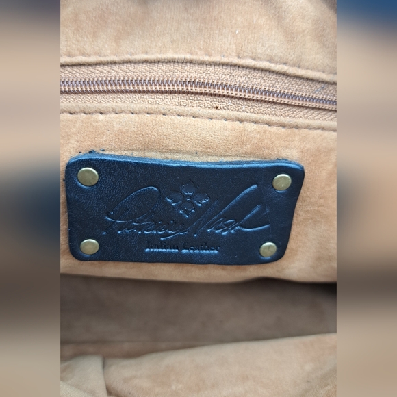 Patricia Nash Leather Venezia Floral Block Crossbody/Shoulder Bag - Picture 8 of 15